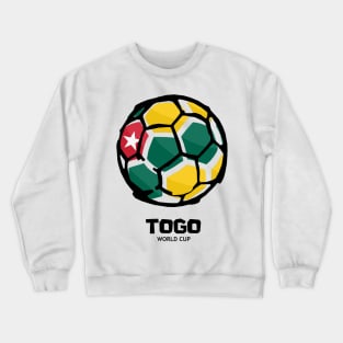 Togo Football Country Flag Crewneck Sweatshirt